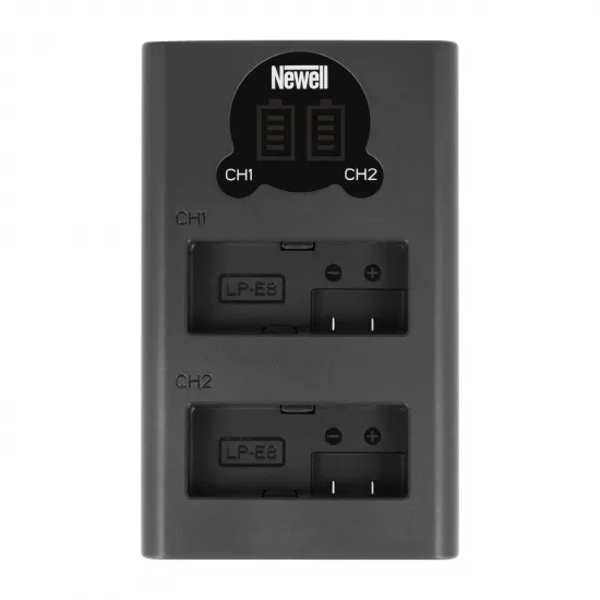 Newell DL-USB-C divu kanālu lādētājs LP-E8