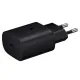 Зарядное устройство Samsung Super Fast Charging USB-C 25 Вт 3 А, черное, OEM, Samsung EP-TA800EBE, 39004, 5903396015731