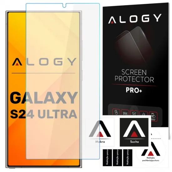 Alogy aizsargstikls priekš Samsung Galaxy S24 Plus, 9H 2,5D tempered glass, 5905601816676