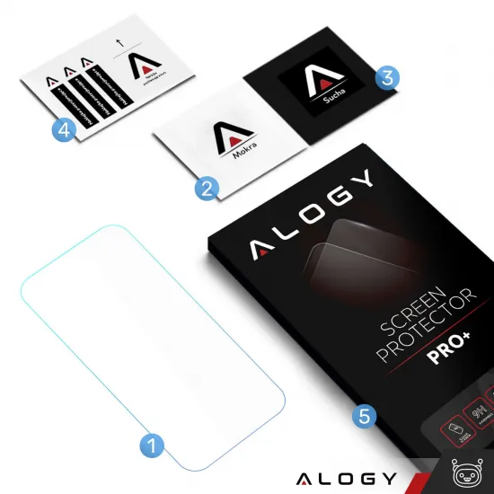 Alogy aizsargstikls priekš Samsung Galaxy S23 FE, 9H 2,5D tempered glass, 5905601813811