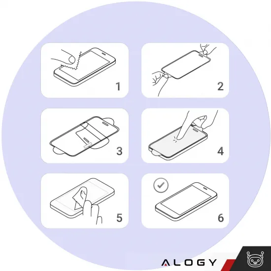 Alogy aizsargstikls priekš Samsung Galaxy S23 FE, 9H 2,5D tempered glass, 5905601813811