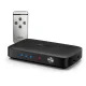 Ugreen HDMI-сплиттер - коммутатор, 3 x HDMI 4K 30 Гц, черный, Ugreen CM332 80125, 6957303881253