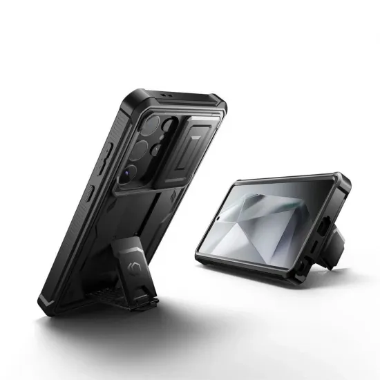 Чехол для Samsung Galaxy S24 Ultra MagSafe + защитное стекло Alogy 9H 2,5D закаленное стекло, 5905601816829