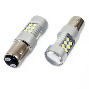 Automašīnas spuldze LED CANBUS 3030 24SMD 1157 BAY15D P21/5W baltas 12V / 24V 