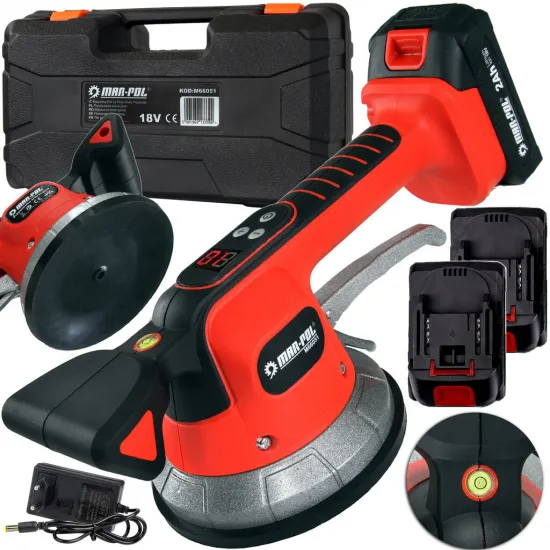 Аккумуляторная вибрационная присоска для укладки - монтажа плитки.