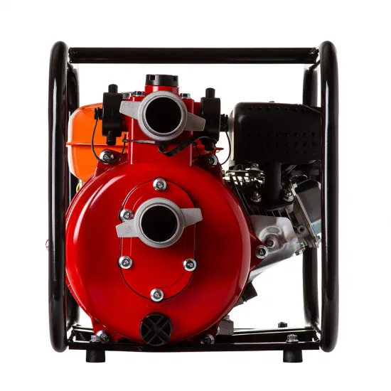 Бензиновый водяной насос высокого давления 2" / 50,8 мм, 600 л/мин, 4-тактный двигатель