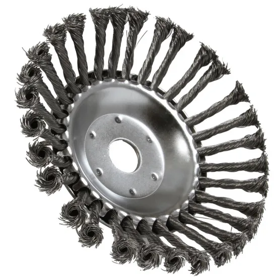 Trimmera disks ar metāla birsti bruģa tīrīšanai, 200mm / 25.4mm, M06971
