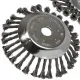 Trimmera disks ar metāla birsti bruģa tīrīšanai, 200mm / 25.4mm, M06971