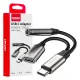 USB-C uz USB-C + 3.5 mm Mini Jack adapteris AMiO 04295