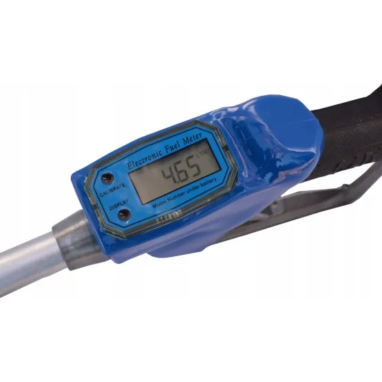 Заправочный пистолет с LCD-счётчиком топлива MAR-POL M66950 синий