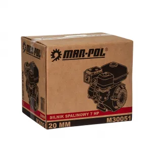 Бензиновый двигатель 7,0 л.с., 4-тактный, 20mm, M30050