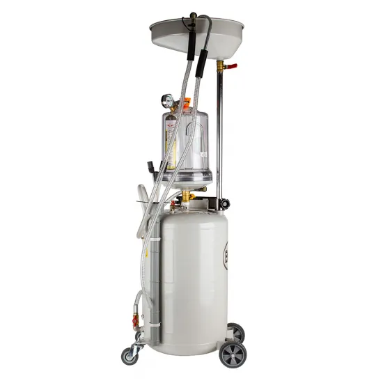 Пневматическая установка для слива и откачки масла 80 л с контрольным баком 10 л BJC MAR-POL M78305