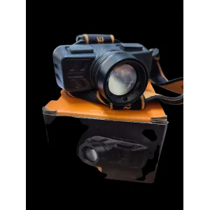 Uzlādējams LED pieres lukturis SUPERFIRE HL50, 150 lm, 3 W, Zoom, IP32