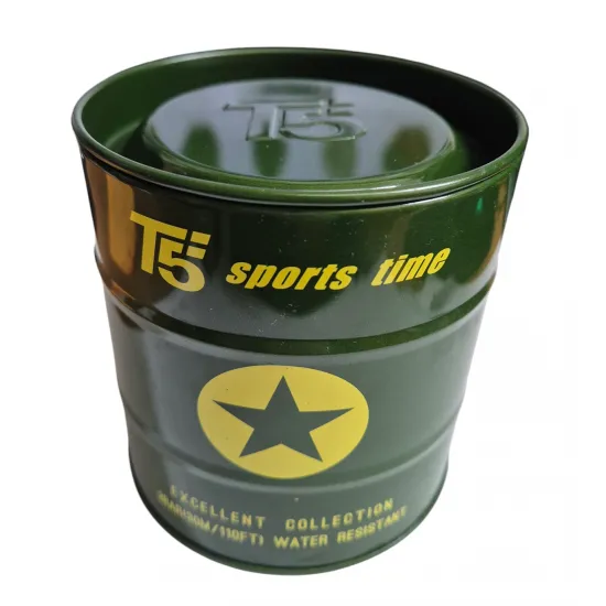 T5 sports time Мужские наручные часы 42 мм, 30M, кварцевые, T5 sports time H3556G-SRS Mens Watch (Необходимо заменить батарею)