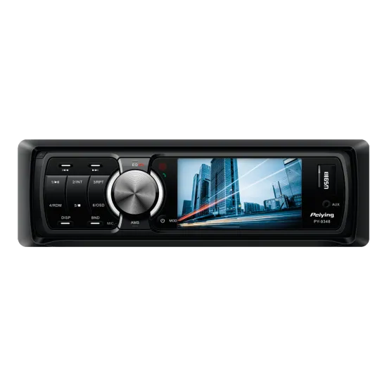 Auto magnetola MP3/MP4/USB/SD/MMC, 4x40W, LCD TFT 3", 1 DIN, Peiying PY9348