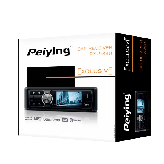 Auto magnetola MP3/MP4/USB/SD/MMC, 4x40W, LCD TFT 3", 1 DIN, Peiying PY9348