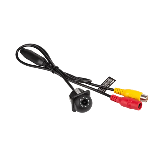 Atpakaļskata kamera 12V, 140 grādi, IR, AV kabelis 6m, Peiying PY0101P