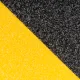 Pretslīdes lente 0,75 mm x 50 mm x 5 m, melna / dzeltena, Anti-slip tape REBEL NAR0481