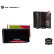 Кошелек женский, кожа, RFID, PETERSON PL-411, черный, красный