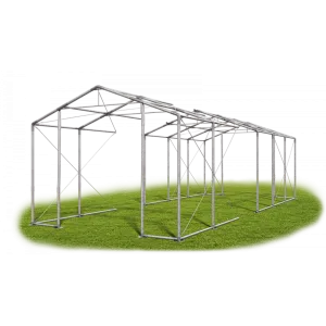 Всесезонная складская палатка, aнгар, ангары металлические 8x18x4/5,46m WINTER PLUS