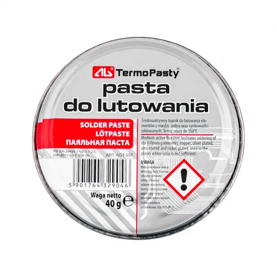 Lodēšanas pasta 40g AG AGT-037