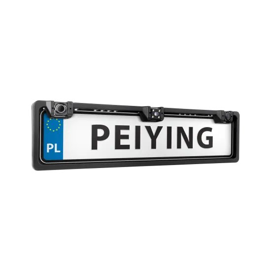 Камера заднего вида с датчиком парковки в рамке номерного знака Peiying