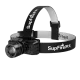 Uzlādējams LED pieres lukturis SUPERFIRE HL50, 150 lm, 3 W, Zoom, IP32