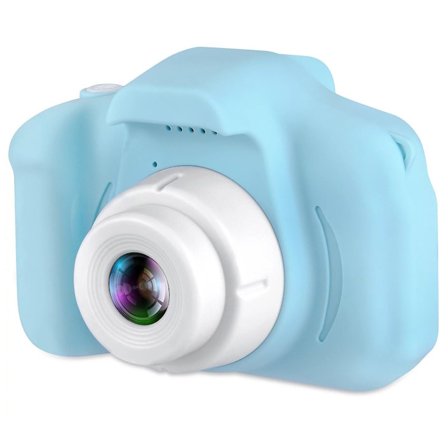 CP X2 Bērnu HD 1080p digitālā foto un video kamera ar MicroSD kartes ievieti 2'' LCD krāsu ekrāns ZilaCP-X2-BL