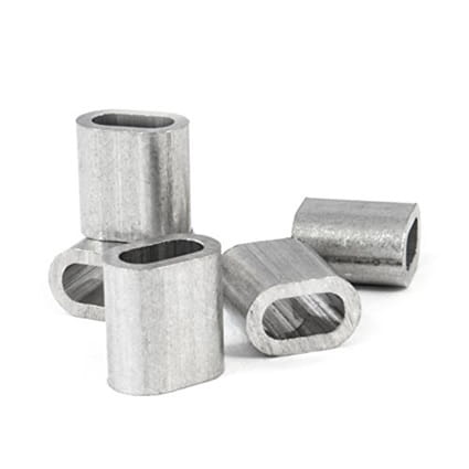 Alumīnija kabeļa skava, D4mm 2770060147660